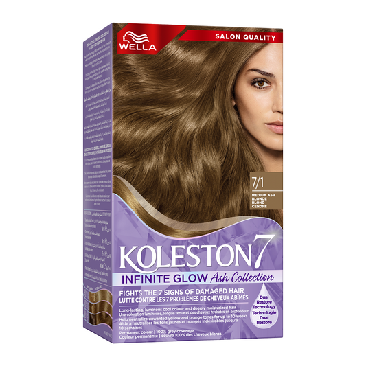 WELLA KOLESTON KIT 7 1 MEDIUM ASH BL MENAP