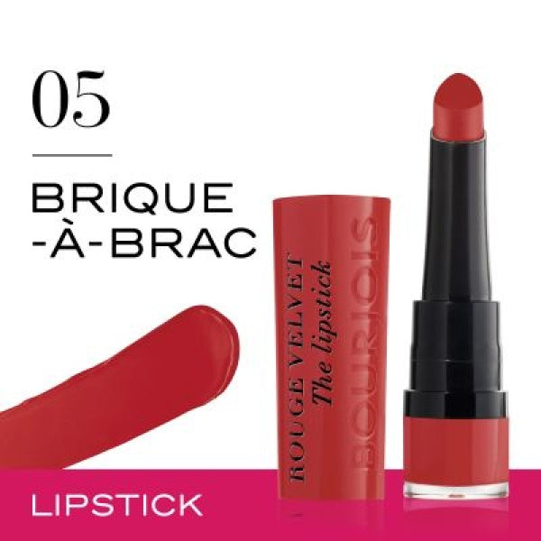 Bourjois Rouge Velvet The Lipstick - 05 Brique- -brac