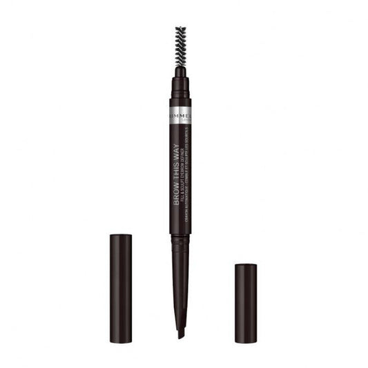 Rimmel London - Brow This Way 2In1 Filler & Fixer - Black .