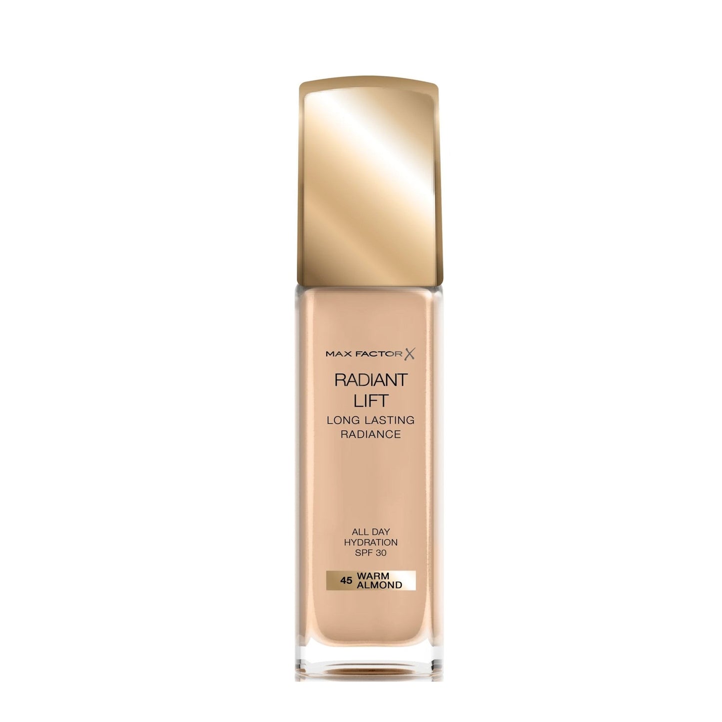 Max Factor Radiant Lift Foundation, 045 Warm Almond, 30 ml