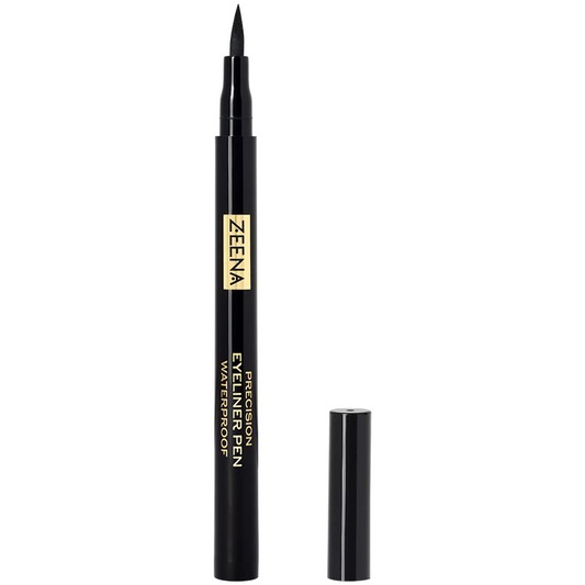 ZEENA PRECISION EYELINER PEN WATERPROOF 010 EXTREME BLACK