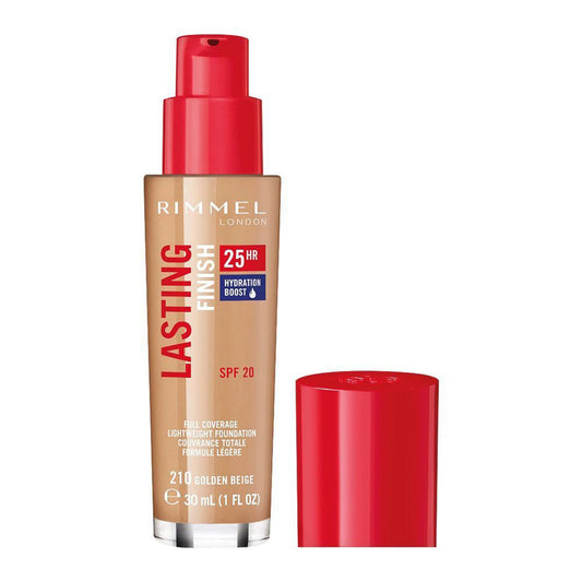 Rimmel LASTING FINISH FOUNDATION RED CAP - 210 Golden Beige