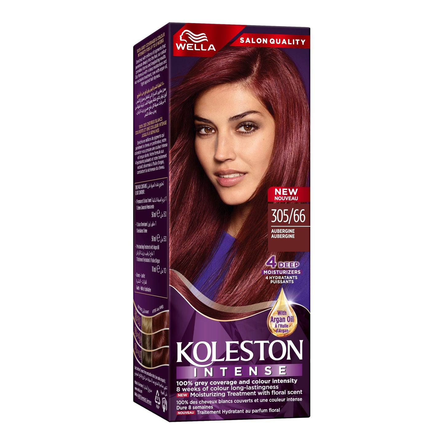 WELLA KOLESTON Semi Kits 305 66 AUBERGINE AP-DEM