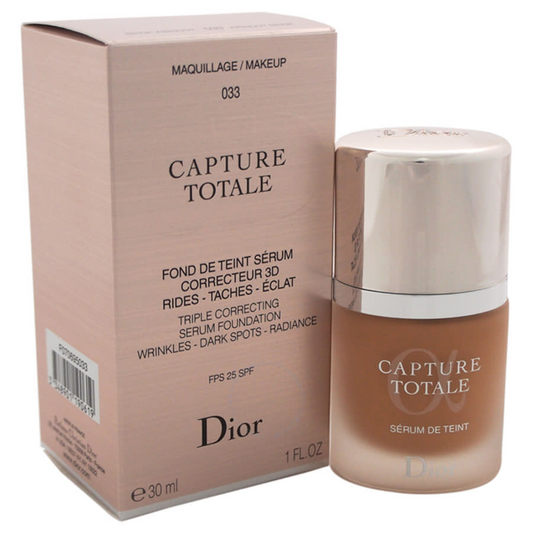 DIOR Capture Totale Triple Correcting Serum Foundation SPF 25 # 033 Apricot Beige