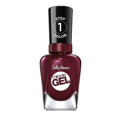 Sally Hansen Miracle Gel Nail Polish 479 Wine Stock