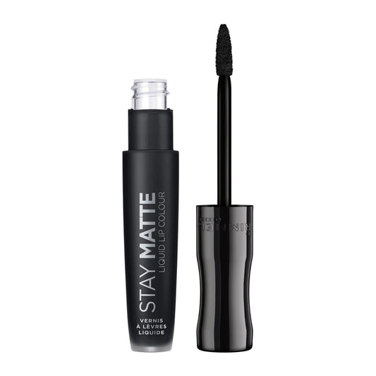 Rimmel Stay Matte Liquid Lip Colour Pitch Black No.840