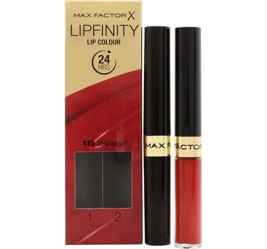 Max Factor Lipfinity Lipcolour 24h 115 Confident 2ml