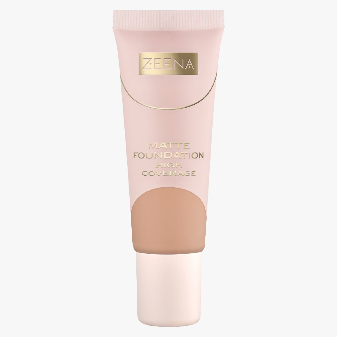 ZEENA MATTE FOUNDATION HIGH COVERAGE 040